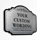 Custom Decorative Outdoor Metal Sign by SpeedyOrders