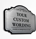 Design 2 Decorative Outdoor Metal Signs by SpeedyOrders