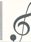 MAXCURY Blank Sheet Music Composition Manuscript Staff Paper Art Music Notebook by MAXCURY