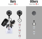 MNGARISTA Upgraded Heavy Duty Retractable Keychain - Image 3