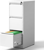Yukimo 3 Drawer File Cabinet by YUKIMO