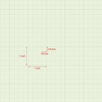 Fuyoooo 25 Sheet Graph Paper Pad 24" x 36" Large Graph 1" and 1/4" Ruled Grid - Image 3