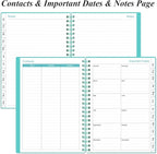 2026 Planner - A5 Weekly & Monthly Planner Spiral Bound, January 2026 - - Image 6