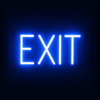 SpellBrite EXIT Sign | Directional Sign by SpellBrite