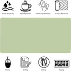 Bloss Green Desk Mat, Desk Matt - Image 4
