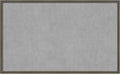 Amanti Art Grey Framed Magnetic Board 25x41 Large Vision Board by AmantiArt