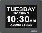 American Lifetime 【New 2024】 Dementia Clock Large Digital Clock - Image 2