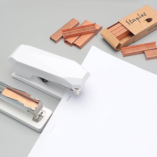 NatSumeBasics Rose Gold Staple 6000 Colored Staples Copper Color Staples - Image 5
