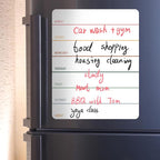 2 Pieces Magnetic Weekly Dry Erase Boards Erasable Weekly Calendars Whiteboard - Image 6