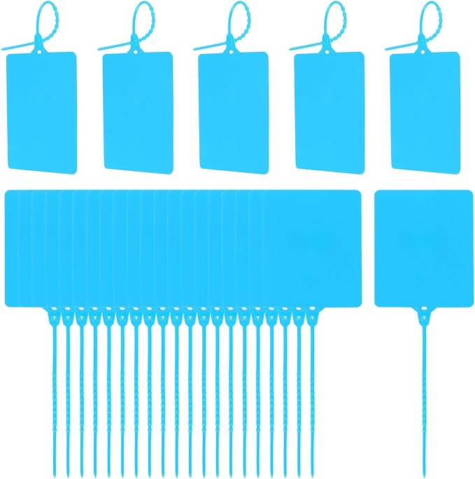 MECCANIXITY Plastic Seals Shipping Tags, by MECCANIXITY