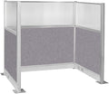 Versare Pre-Configured Hush Panel Electric Cubicle | Workstation Divider Walls by VERSARE