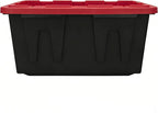 4-Pack Heavy Duty 27 Gallon Plastic Storage Bins - Image 2