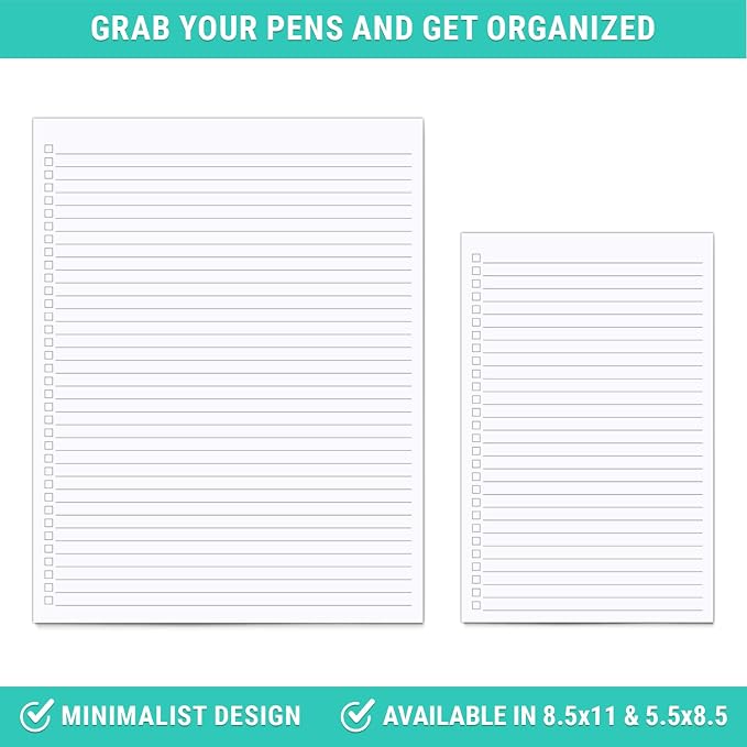 321Done Checklist Notepad Planning Pad - Image 5