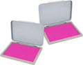 2 Pack Metal Case Stamp Pad Medium Size by ZIGEL