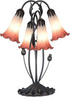Bieye LS06 Lily Flower Blown Glass Lampshade - Image 7