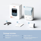 NIIMBOT B1 Label Maker with Tapes, 2 Inch Portable Thermal Label Printer - Image 9