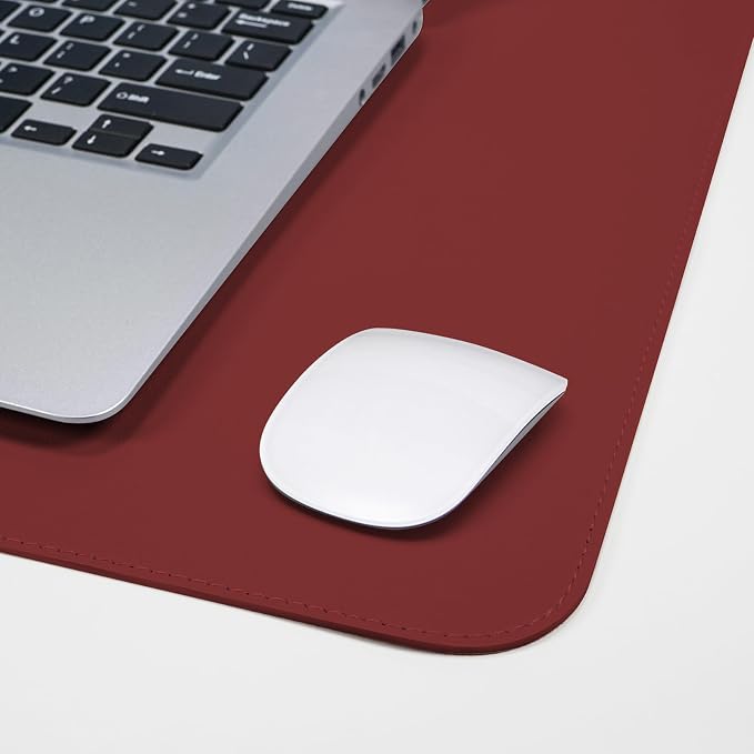 Leather Desk pad Protector, Large Desk mat - Image 5