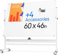 Rolling Dry Erase Board 60 x 46 by KAMELLEO