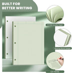 Engineering Computation Pad, 6 Pack Engineering Paper 8.5 x 11, 5x5 Quad Ruled - Image 3