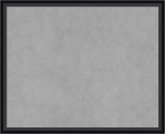 Amanti Art Black Framed Magnetic Board 17x21 Small Vision Board by AmantiArt