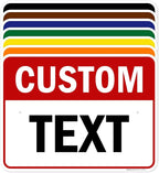 Custom Sign, Custom Sign for Business, Indoor/Outdoor use. 18x24 Inches by MySignCenter