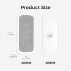 CLICK CLEAN 6-Pack Replaceable Felt Pads, Magnetic Whiteboard Eraser Felt Pads - Image 8