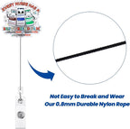 Every Nurse Has A Best Friend PAM Funny Nurse Badge Reel, Cute Retractable ID - Image 5