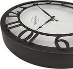 Presentime & Co 13" Farmhouse Series Wall Clock, Vintage Style, Retro Clock - Image 4