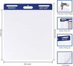 Comix Sticky Easel Pad, 20 x 23 Inches Flip Chart Paper - Image 3