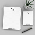 PrintPPS Personalized Monogram Notepads by PrintPPS