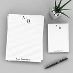 PrintPPS Personalized Monogram Notepads by PrintPPS