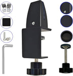 Jhanw Desk Divider Clamp For 1/8" To 0.51" Panel, Adjustable Desk Partition - Image 3