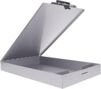 Saunders Metal Clipboard with Storage, Letter Size Paper Organizer, Steel Clip - Image 7