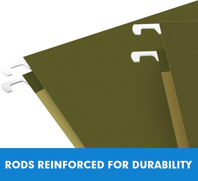 Hanging File Folders, RAZCC 30 Pack Reinforced Hanging Folders Letter Size - Image 3