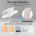 KGROTE 100PCS Cable Clips, Adhesive Wire Clips Strong Cord Clips Wire Holders - Image 4
