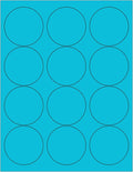 NextDayLabels - 8-1/2 x 11 Neon Color High Light Fluorescent Labels by NextDayLabels
