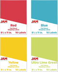 JAM PAPER Full Sheet Shipping Labels by JAMPaper