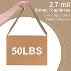 Ealyder Tape Brown Packing Tape 2 inch x 60 Yards, 6 Rolls - Image 4
