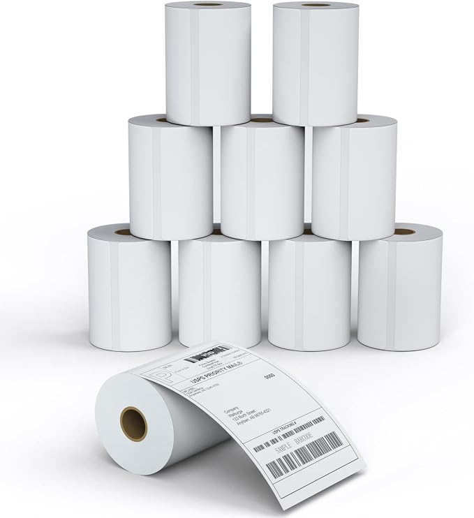 MFLABEL 4x6 Direct Thermal Shipping Labels by MFLABEL
