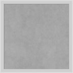 Amanti Art Silver Framed Magnetic Board 17x17 Small Vision Board by AmantiArt