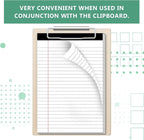 Legal Pads 5 x 8 Inch Notepad, 8 Pack Note Pads College Ruled Perforated Memo - Image 4