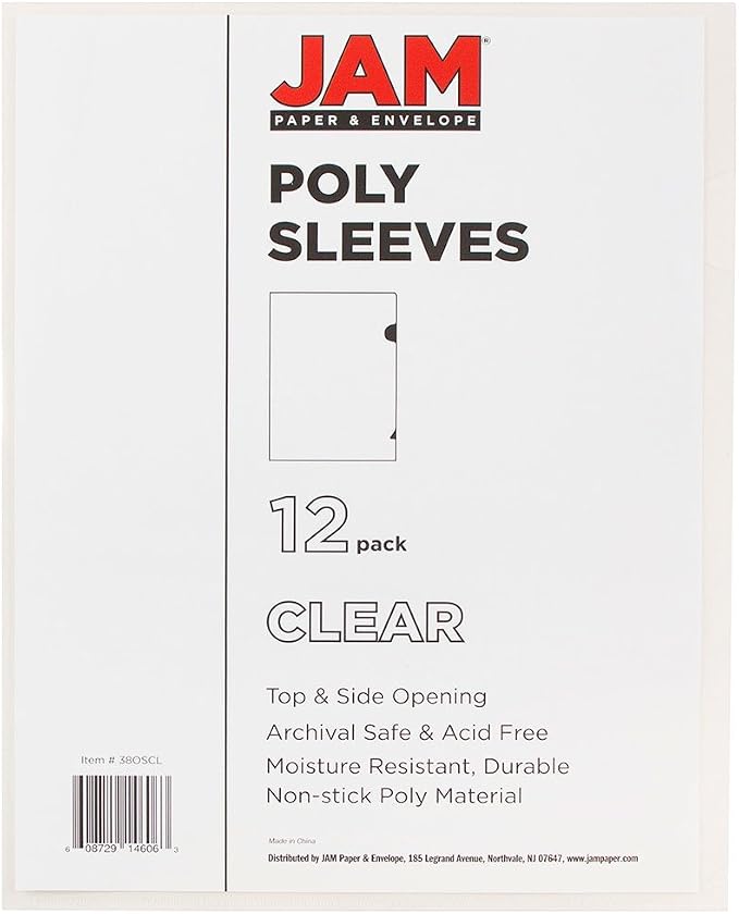JAM PAPER Plastic Sleeves - Image 3
