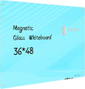 Magnetic Glass Whiteboard by Unknown