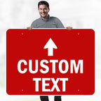 Custom Arrow, Custom Directional Sign, Up Arrow, 36x48 Inches, Rust Free DiBound - Image 2