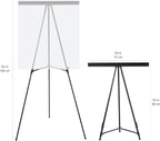 Amazon Basics High Boardroom Aluminum Flipchart Whiteboard and Display Easel - Image 4
