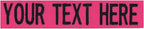 Custom Uniform Name Tapes Solid Colors. Made in The U.S.A. Ships Under 24 by NORTHERNSAFARI