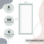 BIPEND 6 Pack Magnetic Notepads - Image 2