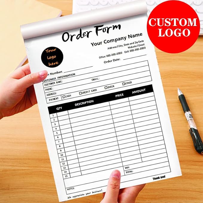 Custom Carbonless Sales Invoice Form Books - Image 7