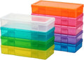 novelinks Stackable Plastic Clear Storage Box Containers by novelinks