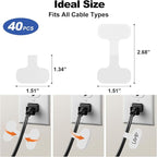 SZ.haitun 40 Pack Cable Labels Tags - Image 2